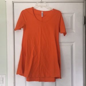 Orange lularoe tunic